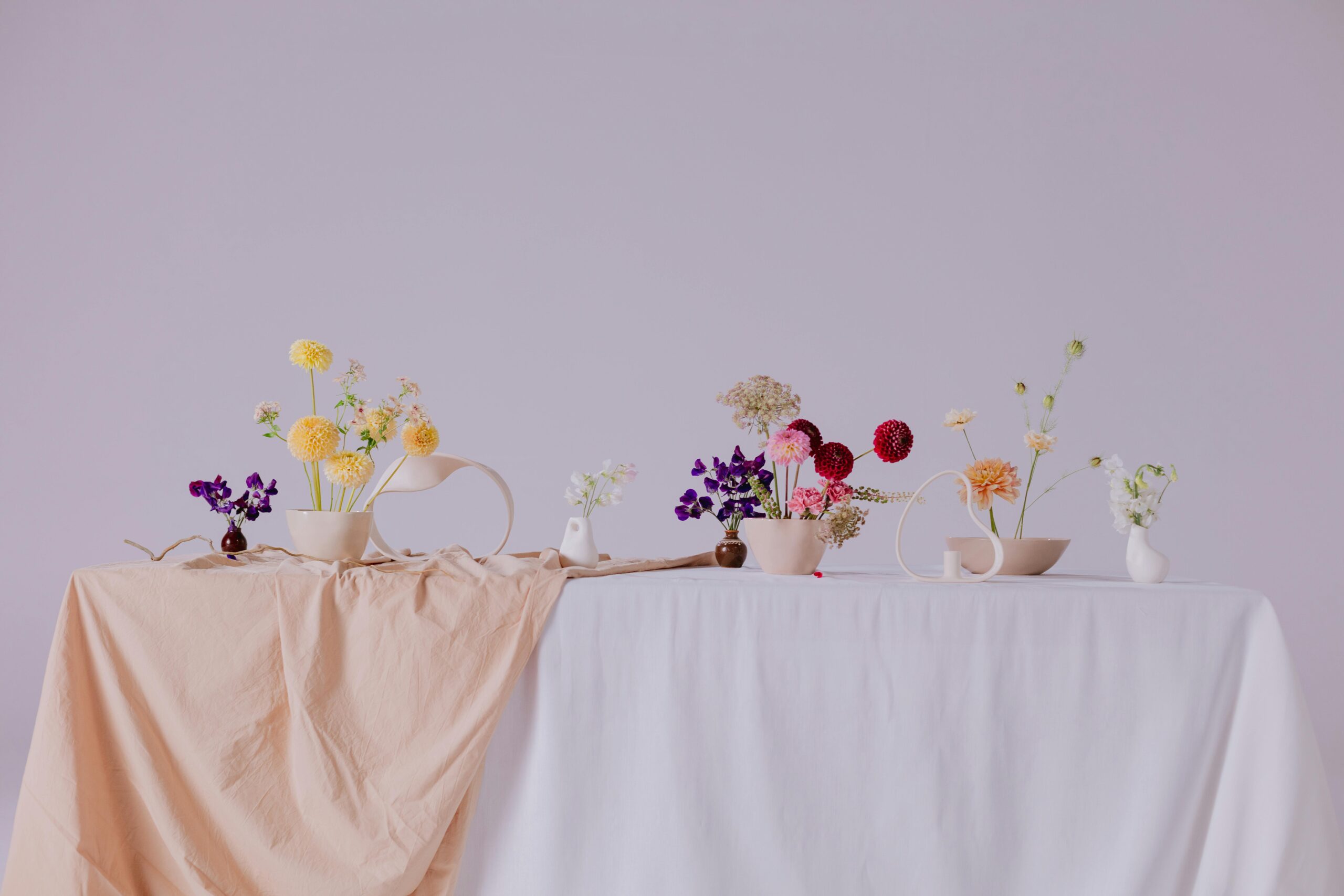 stylish flower vases